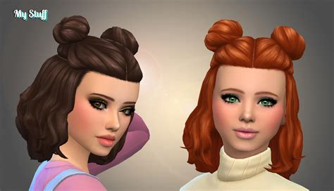 Sims Space Buns Fozdigital