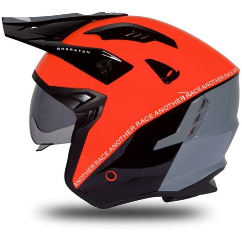 Moto Jet Helmet Ufo Sheratan Red Black Gray For Sale Online Outletmoto Eu