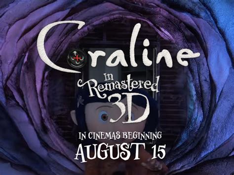 ¿cuándo Ver Coraline Remasterizada En Cines 3d Por Su 15 Aniversario