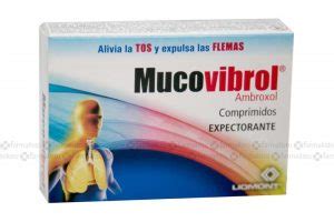 Mucovibrol Qué es y Para qué Sirve Dosis