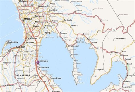 Muntinlupa Map