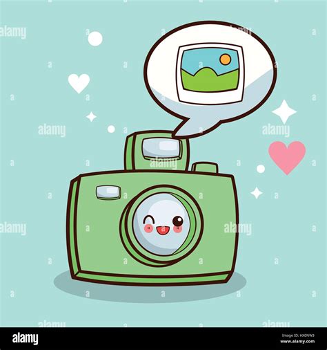 Camera kawaii hi-res stock photography and images - Alamy