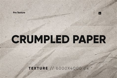 Crumpled Paper Texture Graphic By Ccpreset Creative Fabrica