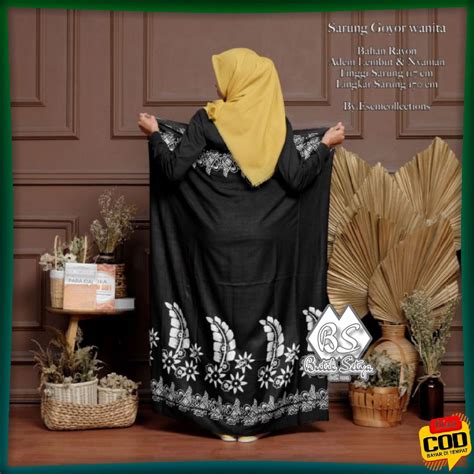 Jual Sarung Wanita Santri Perempuan Bawahan Cewek Muslimah Seragam