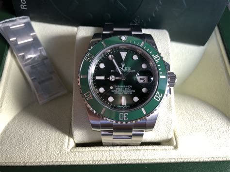 Fs Rolex Submariner 116610lv Hulk Watchcharts Marketplace