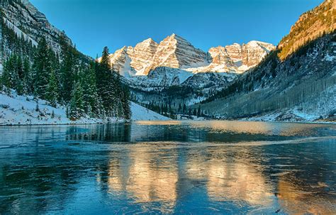 Fondos De Pantalla Lago Monta As Fotograf A De Paisaje Nieve Naturaleza