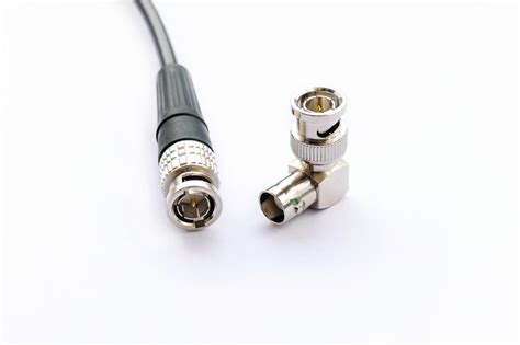 BNC connector jack with cable 1384417 Stock Photo at Vecteezy