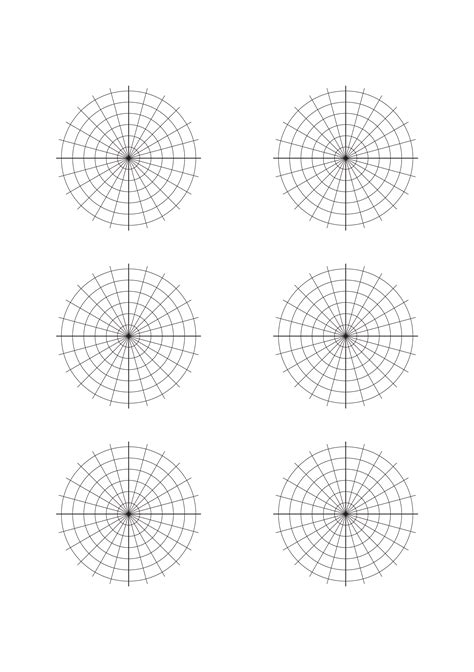 Polar Graph Paper Sample Free Download