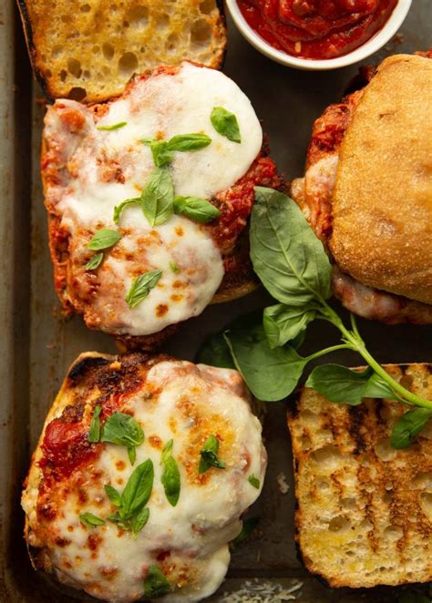 Chicken Parmesan Sandwich Artofit