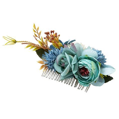 Haarkamm Floraler Haarkamm Hochzeit Haarblumen Floral Braut