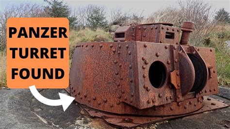 Panzer Turrets And Bunkers Found In A Field Amazing Youtube