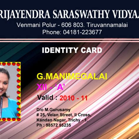 Id Card Psd Download Design 634 Fly I Card