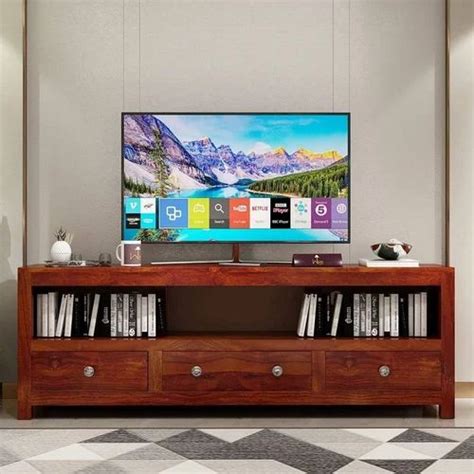 Neptune Brown Modern Wooden Tv Unit For Home At Rs Piece In