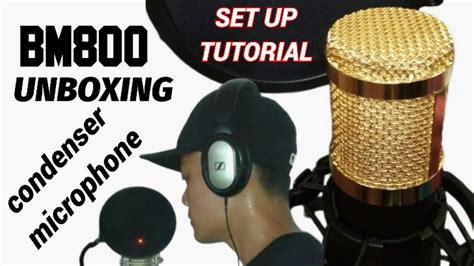 Bm Condenser Microphone Unboxing And Set Up Tutorial Youtube