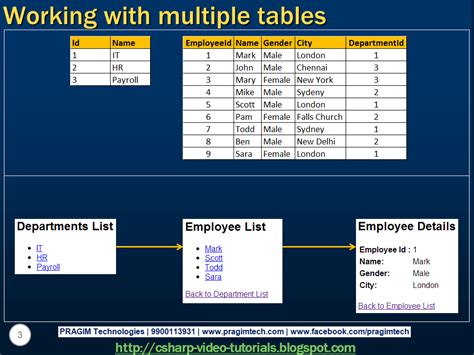 Sql Server Net And C Video Tutorial Part Working With Multiple