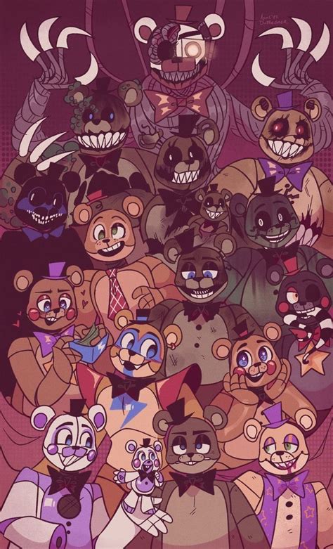 Pin By Fnaffan On ᯓfnaf♡♡ Anime Fnaf Fnaf Drawings Fnaf Freddy