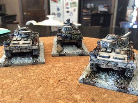 Fawcett Avenue Conscripts Panzer IIIs In Winter 15mm WW2