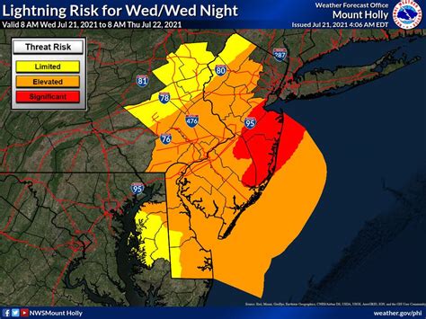 Severe Thunderstorm Watch Issued In 21 Nj Counties Holmdel Nj Patch