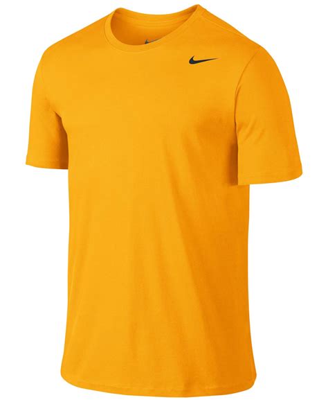 Nike Dri Fit Cotton Short Sleeve 20 T Shirt In Metallic For Men Lyst