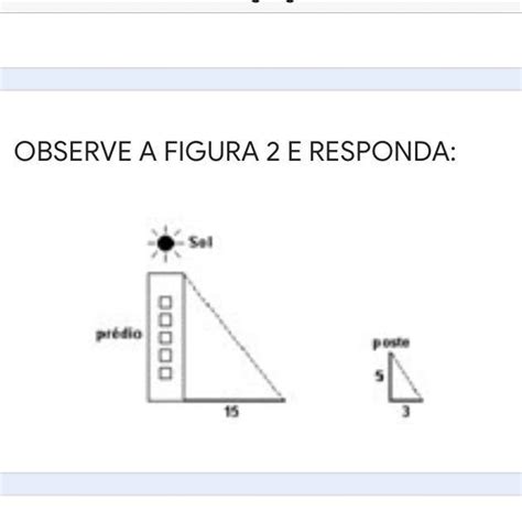 Um prédio projeta uma sombra de 15m ao mesmo tempo ao mesmo tempo em