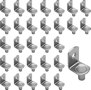 Amazon Kyuionty Pcs L Shaped Shelf Support Pegs Mm Nickel