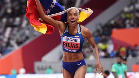 Athletics News Venezuela S Rojas Sets World Indoor Triple Jump Record