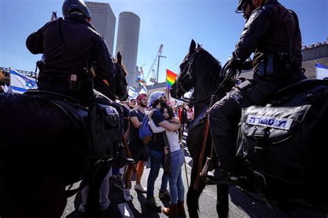 Protesty W Izraelu Na Zdj Ciach