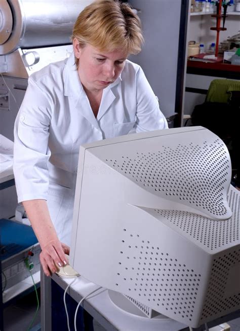 Work In Laboratory Stock Photo Image Of Flask Hand Chemical 7988