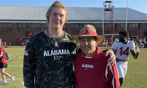 4 Star OL Olaus Alinen Enjoys Two Day Visit To Alabama