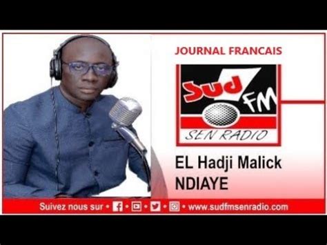 Direct Sud Fm Midi Du Septembre Avec El Hadj Malick Ndiaye