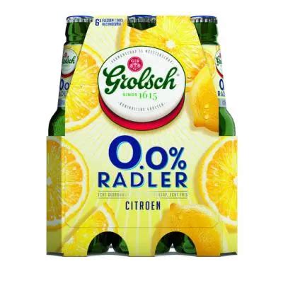 Grolsch Radler Lemon Fles 6 X 30 Cl Product En Prijs Van 1800 Ml Set