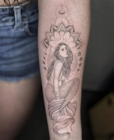 101 Best Black Mermaid Tattoo Ideas That Will Blow Your Mind!