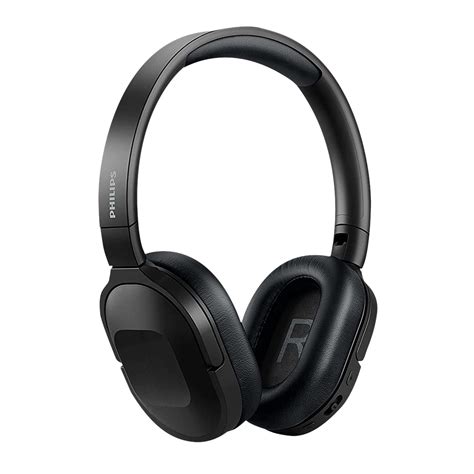 Buy Philips Tah6506bk 00 Bluetooth Headset With Mic 30 Hours Playback Over Ear Black Online