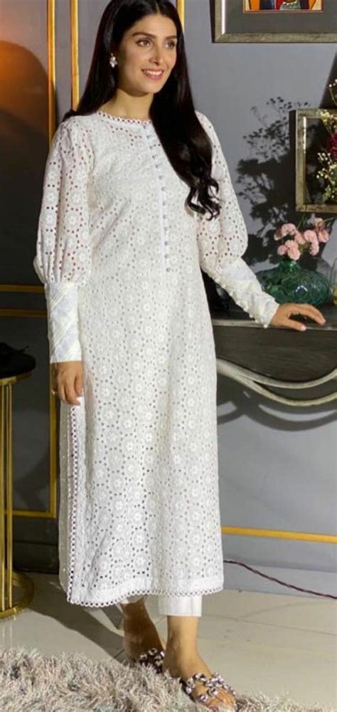 Chicken White Shirt With Cuff Sleeves Boutique Dress Designs