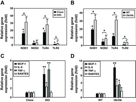 Mrna Expression Of Selected Pattern Recognition Receptors Prrs Is