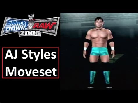 Smackdown Vs Raw Aj Styles Moveset By Jeff Jarrett Youtube