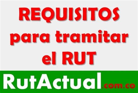 Requisitos Para Sacar El Rut Primera Vez Rut Actualizado