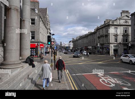 Union Street Aberdeen Stock Photo - Alamy