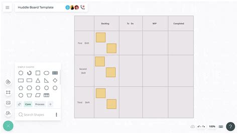 Huddle Board | Huddle Board Template | Creately