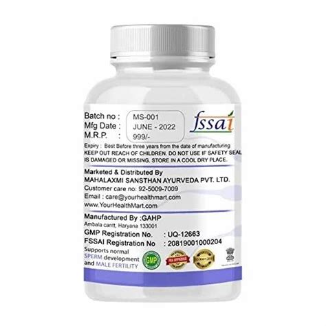Fertile m For Male Infertility 100% Natural, Increase Sperm Quality And ...