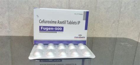 Fugen-500 Tablets - 500mg Cefuroxime Dose | Mood Enhancement, Anxiety ...