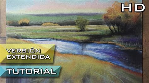 Cómo Dibujar un Paisaje Sencillo al Pastel Paso a Paso Tutorial de