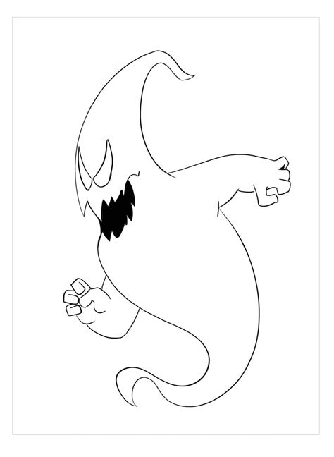 Desenho Fantasma Para Colorir Imprimir E Desenhar Colorir Me