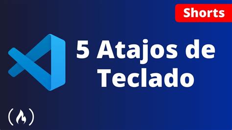 Atajos De Teclado Para Visual Studio Code Shorts Youtube