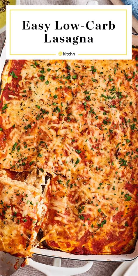 You Won’t Miss The Noodles In This Cheesy Low Carb Lasagna Recipe Eggplant Lasagna Low Carb