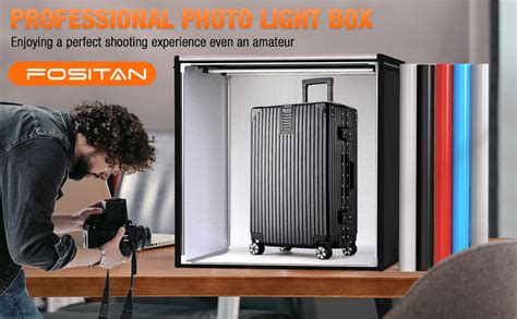 Fositan Bi Color Dimmable Photo Light Box Kit X Inch X Cm