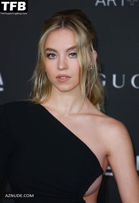 Sydney Sweeney Sexy Seen Flashing Her Sideboob At The Annual Lacma Art Film Gala In Los Angeles