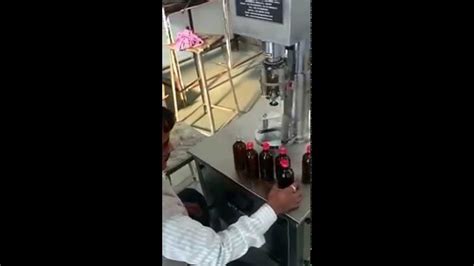 Semi Automatic ROPP Capping Machine YouTube