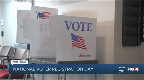 National Voter Registration Day 2023 In Collier County Youtube