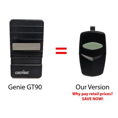 Genie Gt Compatible Mhz Single Button Remote